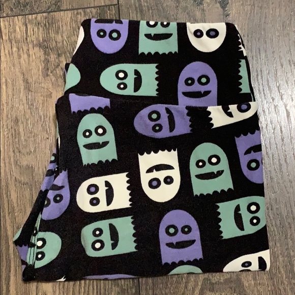 LuLaRoe Pants - LuLaRoe Halloween Ghost Leggings OS